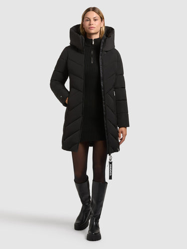 1256CO253 200 black | Coat DARKA2 BLACK